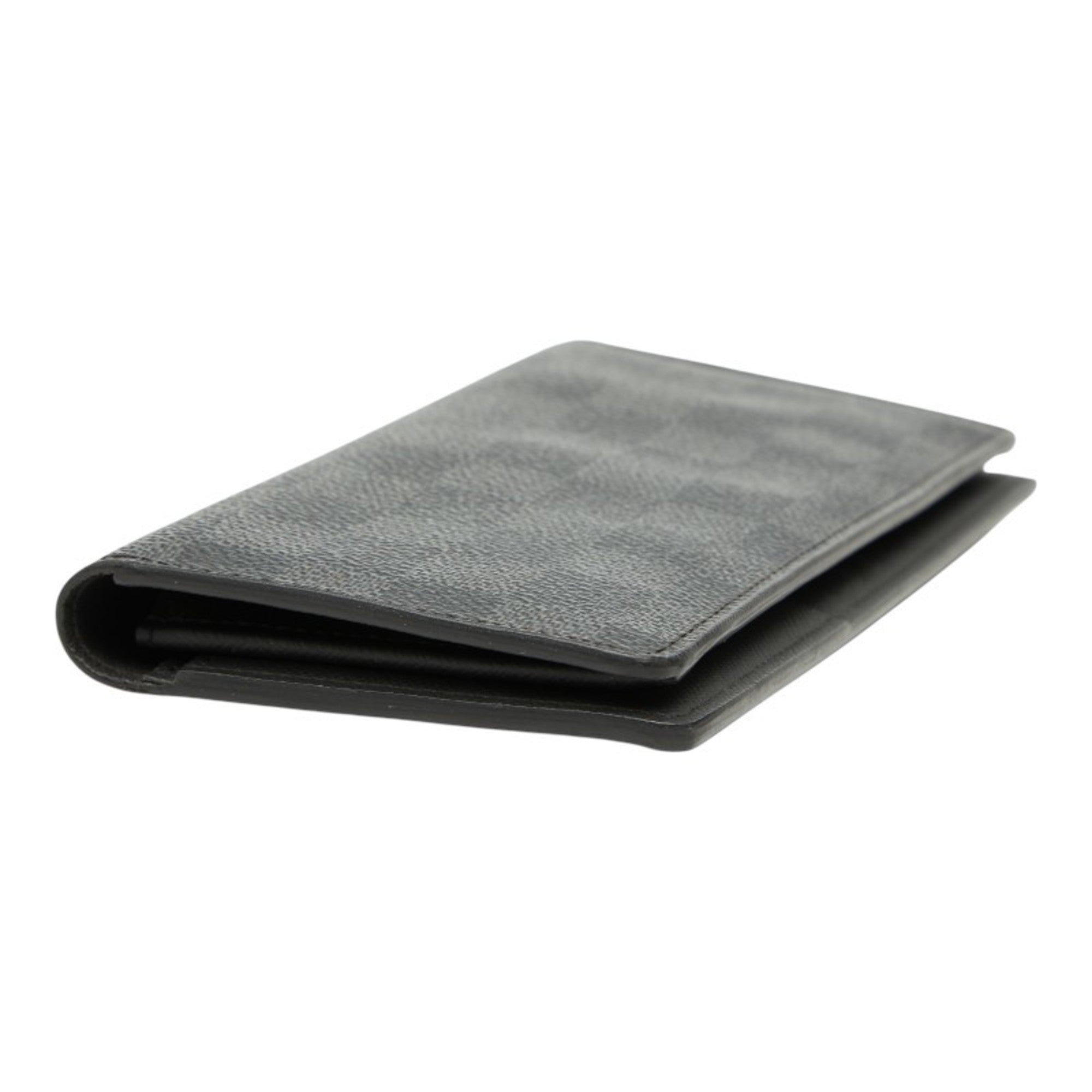 Louis Vuitton Damier Graphite Black Gray Damier Graphite Long Wallet