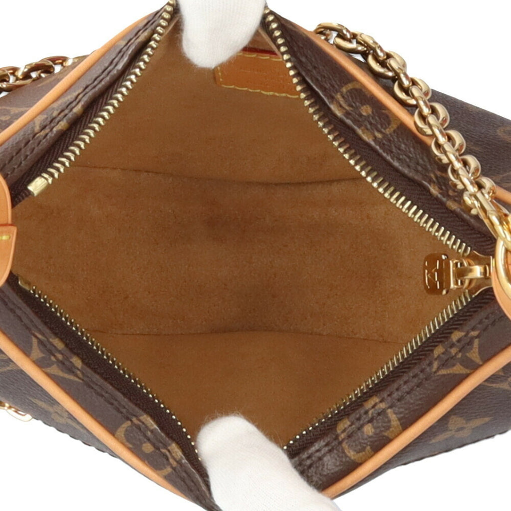 Louis Vuitton Brown Monogram Canvas Shoulder Bag