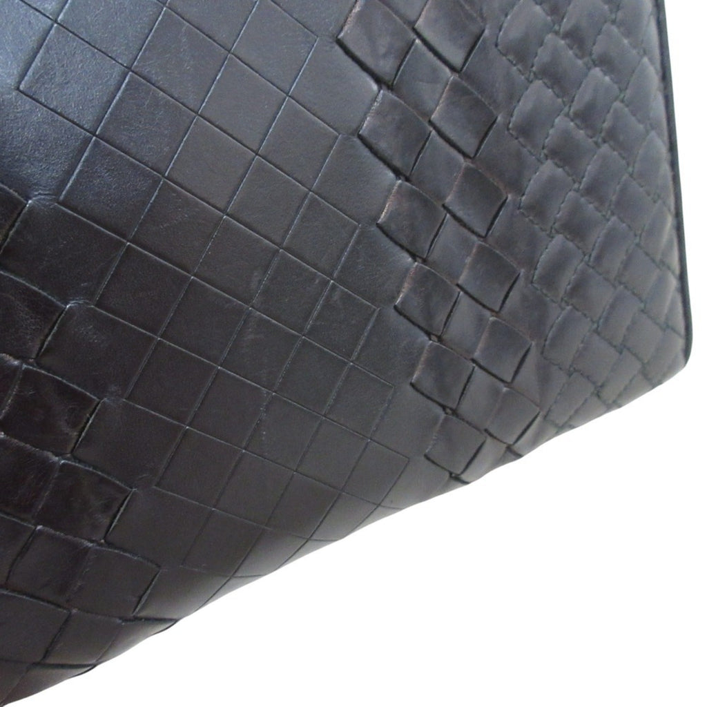 Bottega Veneta Black Leather Long Wallet (Bi-Fold)