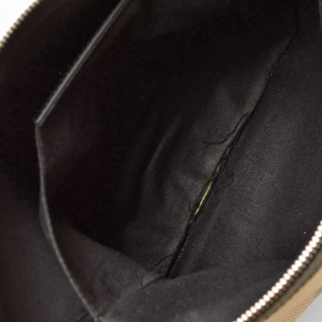 Balenciaga Black Canvas Clutch Bag Pouch