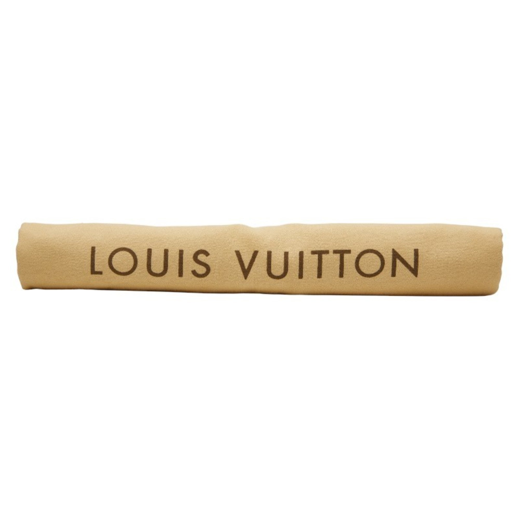 Louis Vuitton Brown Pvc Leather Handbag Shoulder Bag