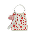 Louis Vuitton Rouge White Leather Shoulder Bag