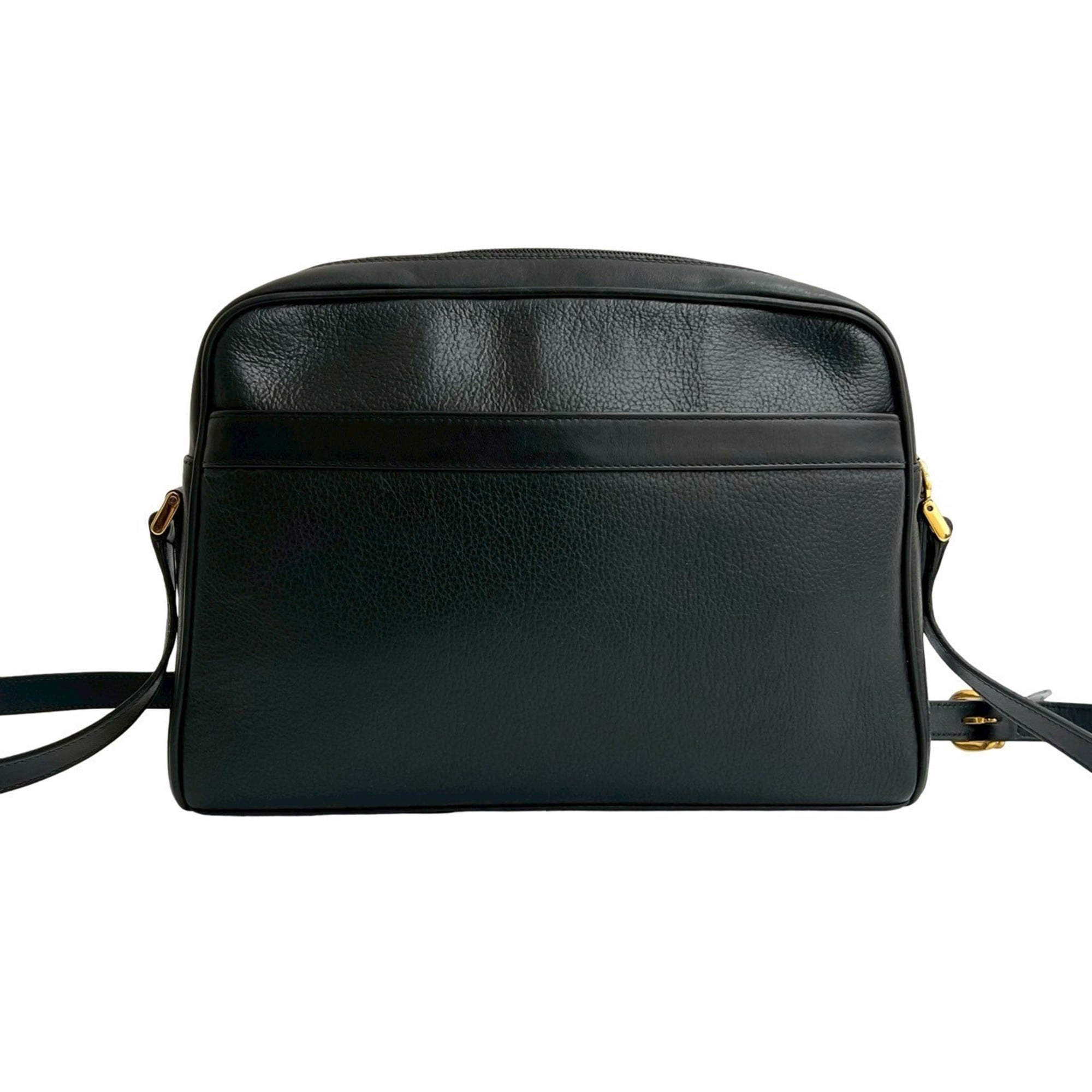 Gucci Black Leather Pochette Shoulder Bag (Pre-Owned)
