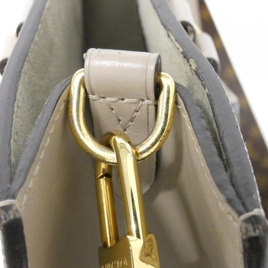 Louis Vuitton Beige Leather Handbag