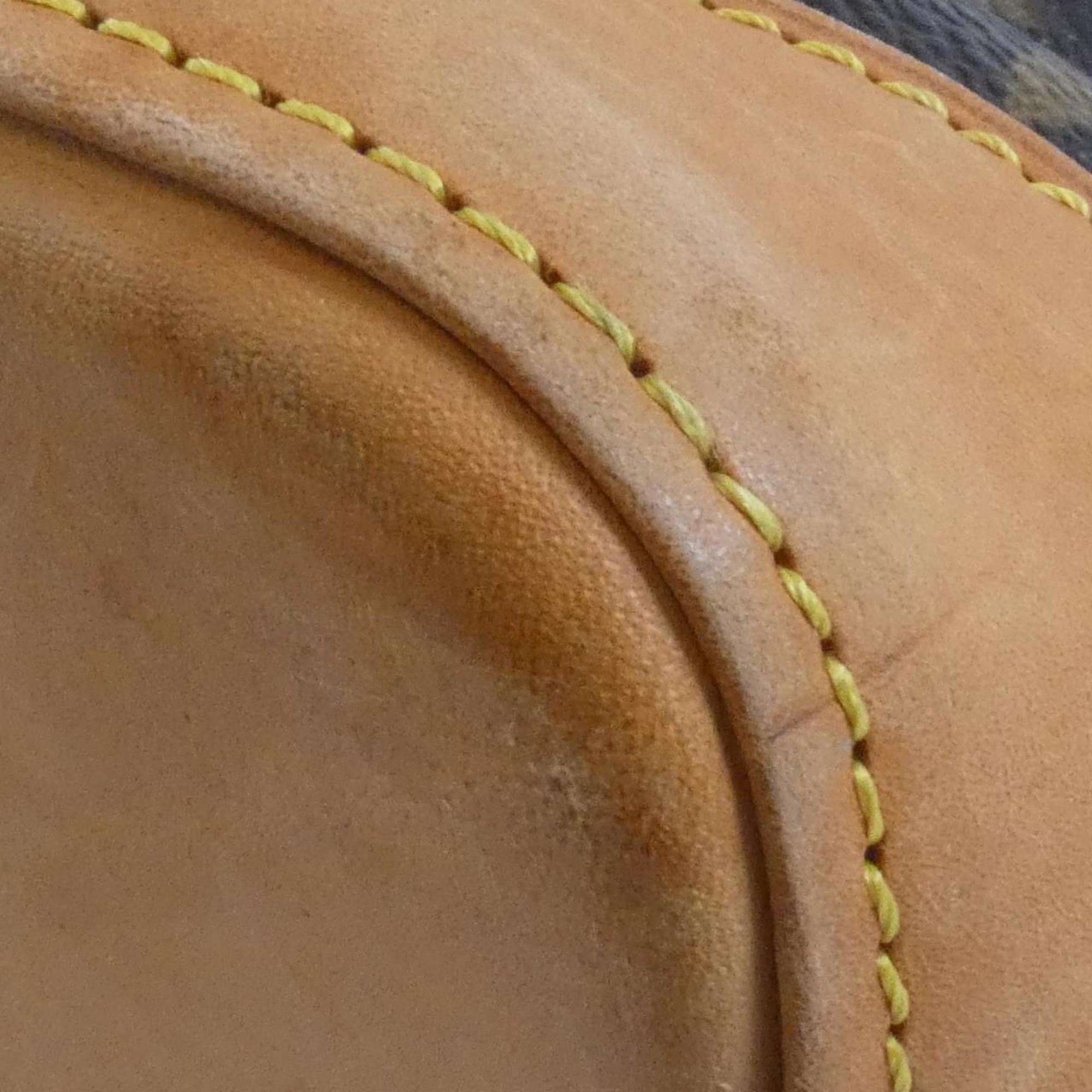 Louis Vuitton Brown Coated Canvas Handbag