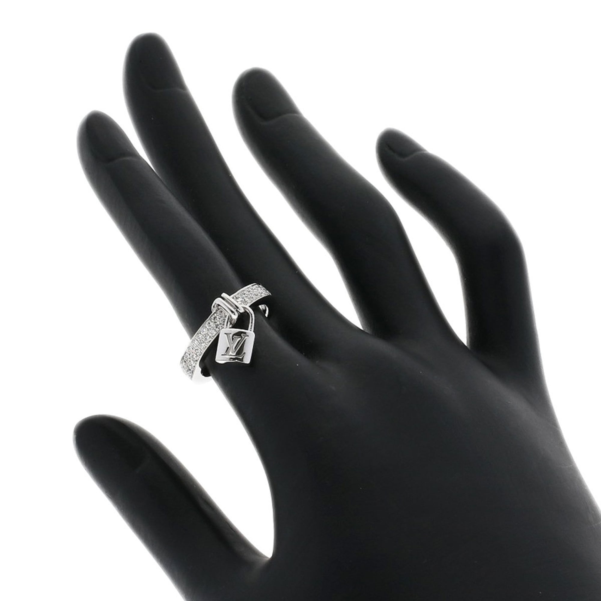 Louis Vuitton White Gold (18K) Band Ring