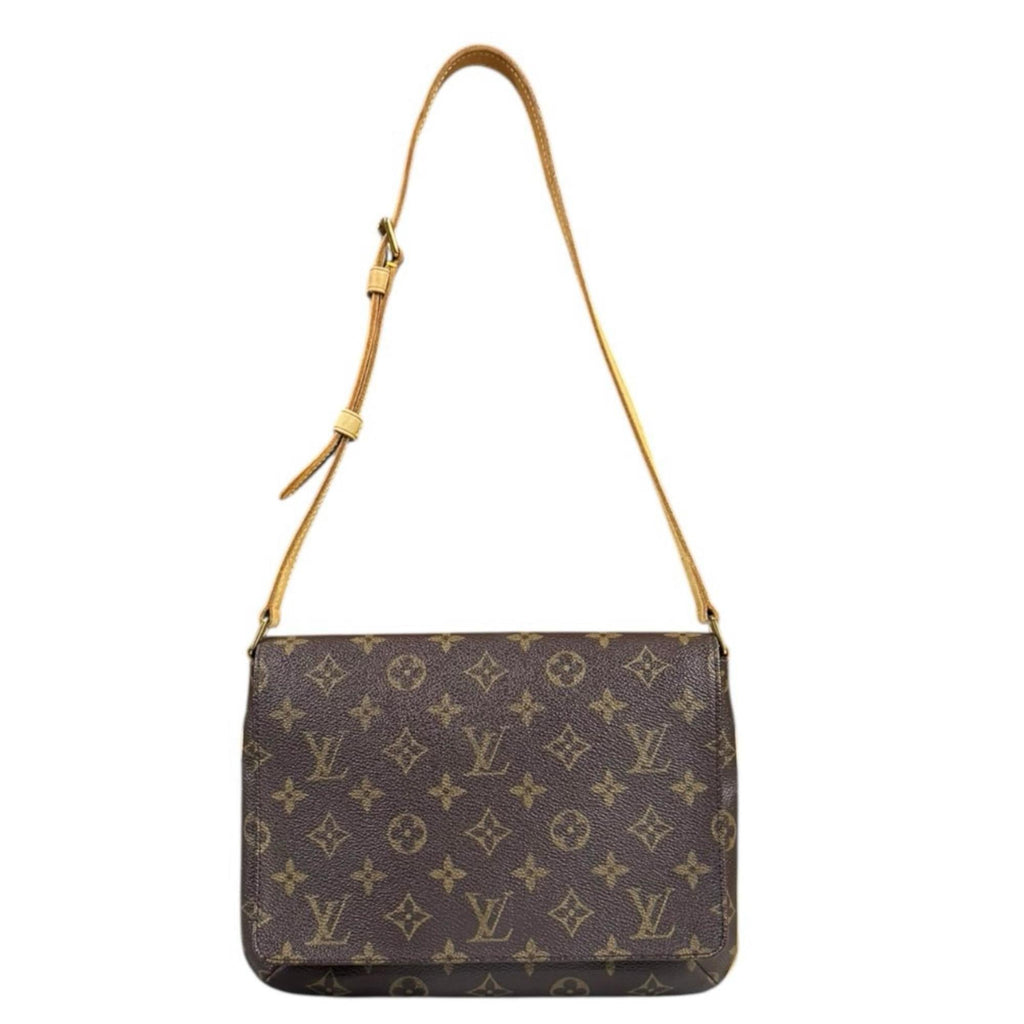 Louis Vuitton Brown Monogram Canvas Shoulder Bag