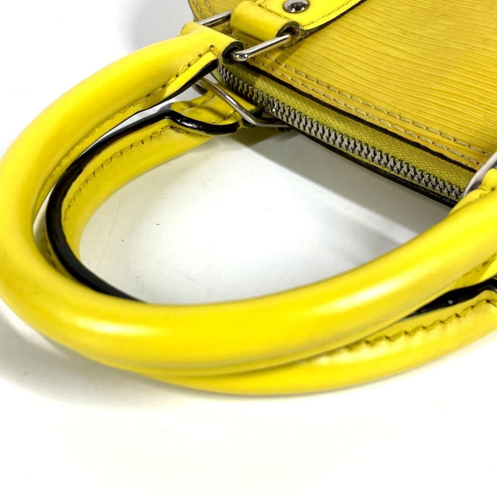 Louis Vuitton Pistache Yellow Epi Leather Handbag Shoulder Bag