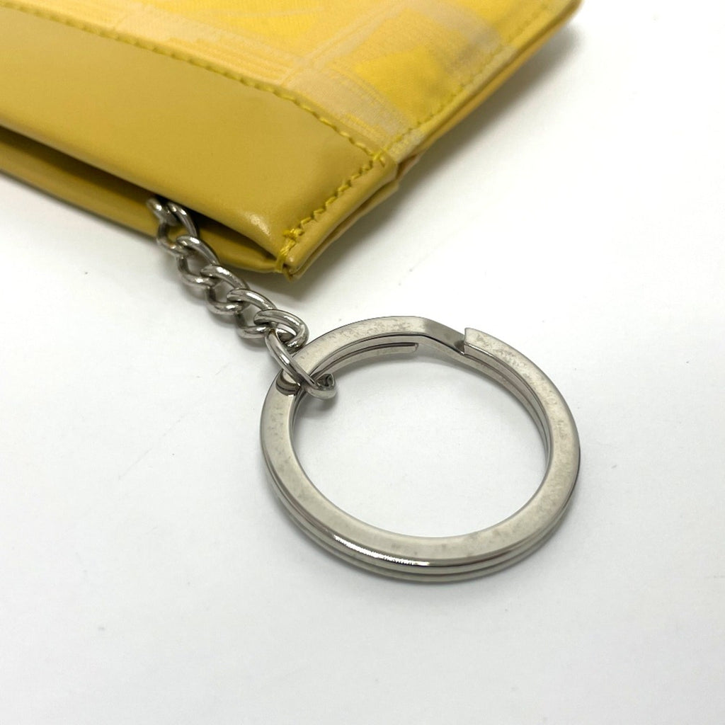 Chanel Yellow Leather Coin Purse/Coin Case