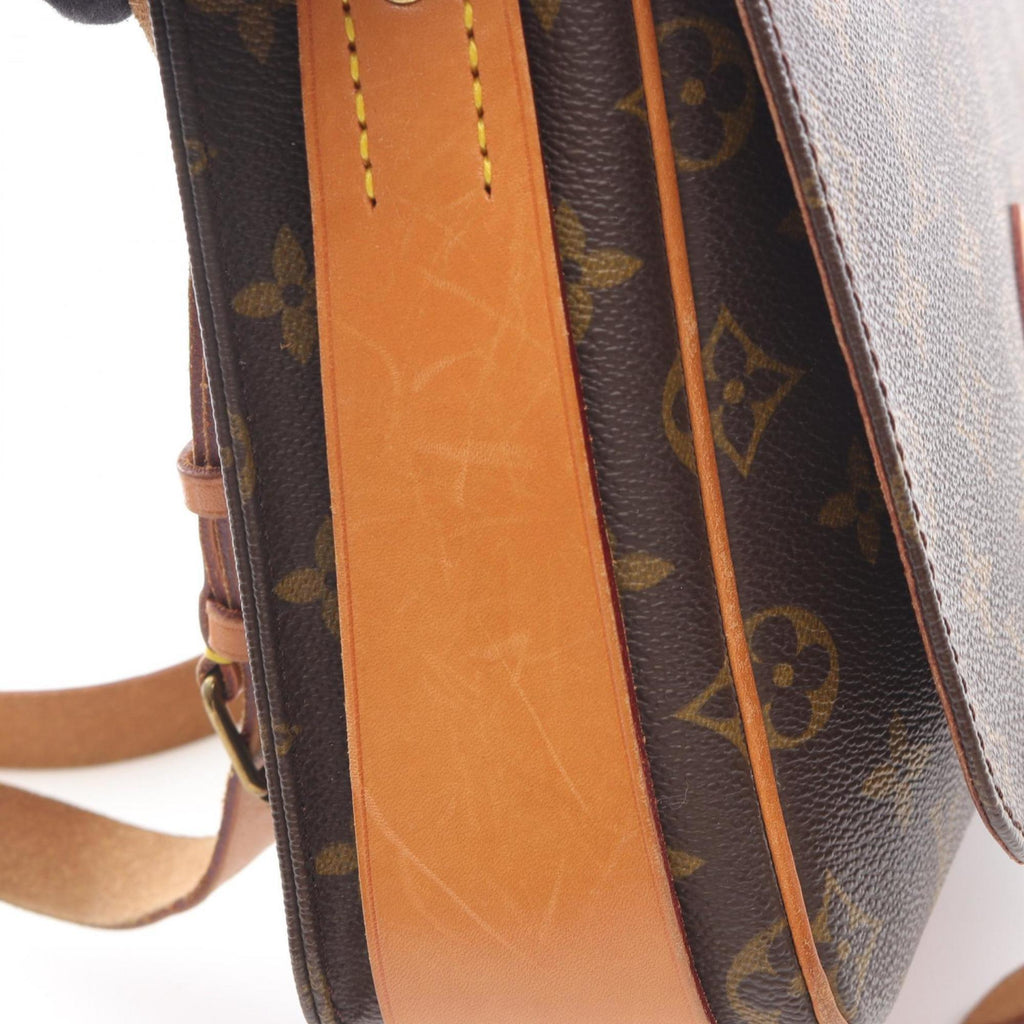 Louis Vuitton Brown Coated Canvas Pvc Leather Shoulder Bag