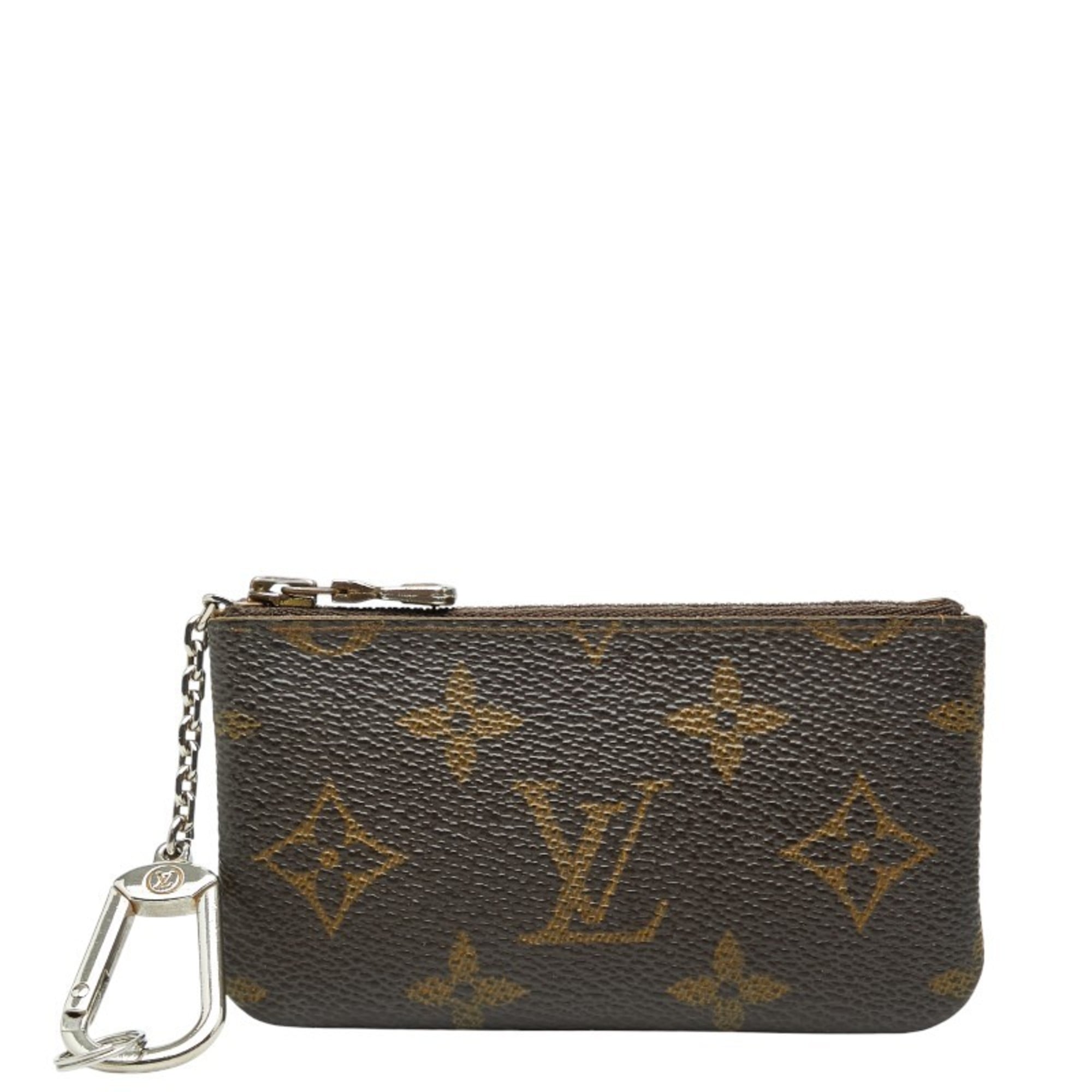 Louis Vuitton Brown Pvc Leather Coin Purse/Coin Case
