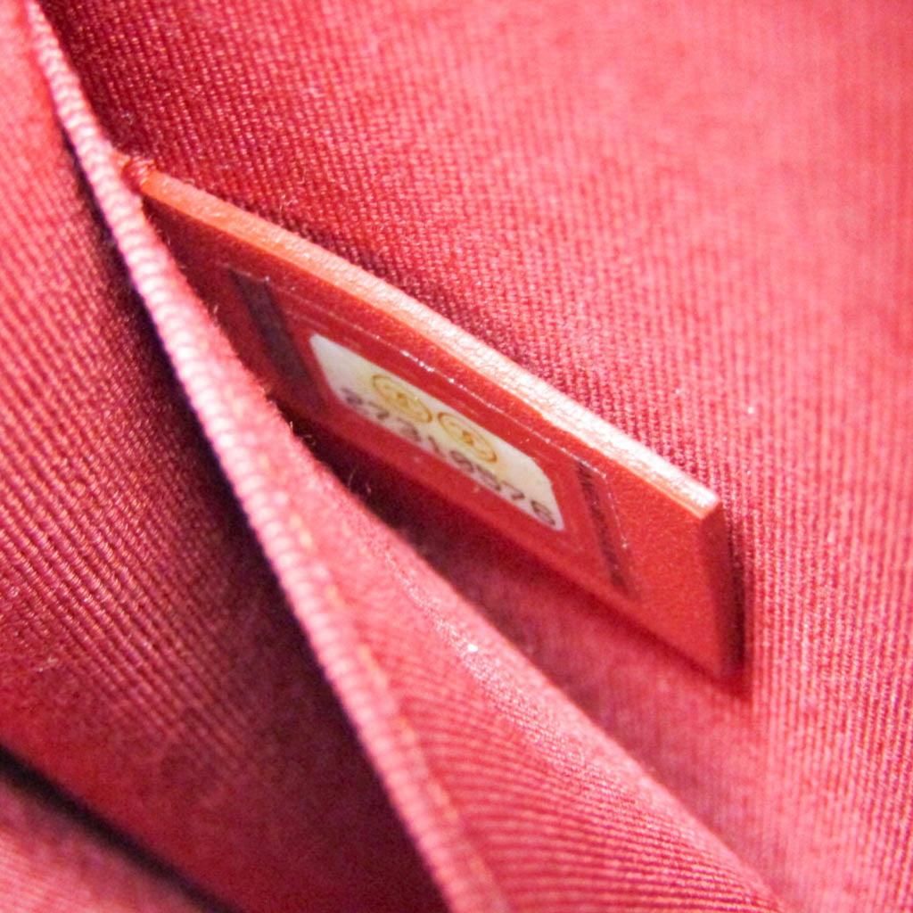 Chanel Boy Chanel Red Color Leather Shoulder Bag