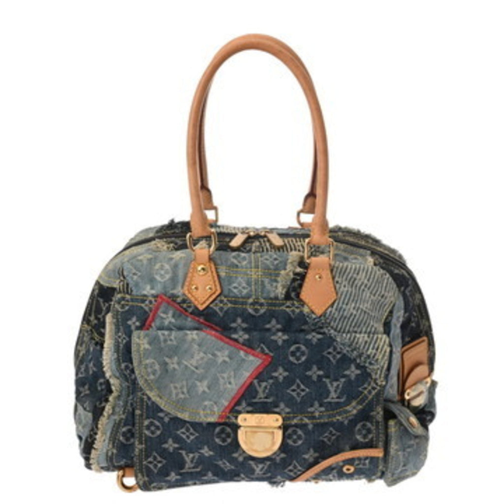 Louis Vuitton Monogram Denim Blue Monogram Denim Handbag