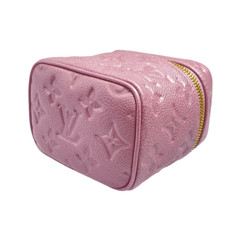 Louis Vuitton Purple Leather Pouch