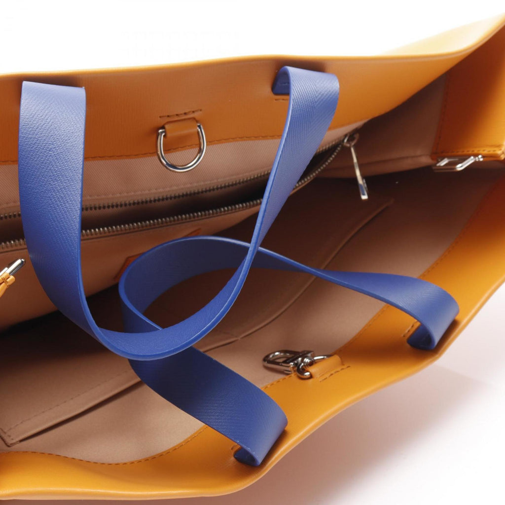Louis Vuitton Orange Saffron Leather Tote Bag