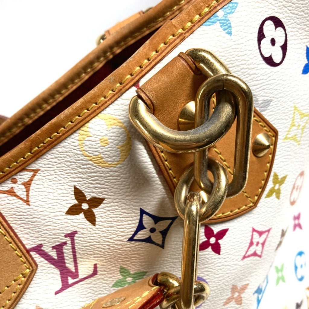 Louis Vuitton White Monogram Multicolore Handbag Shoulder Bag