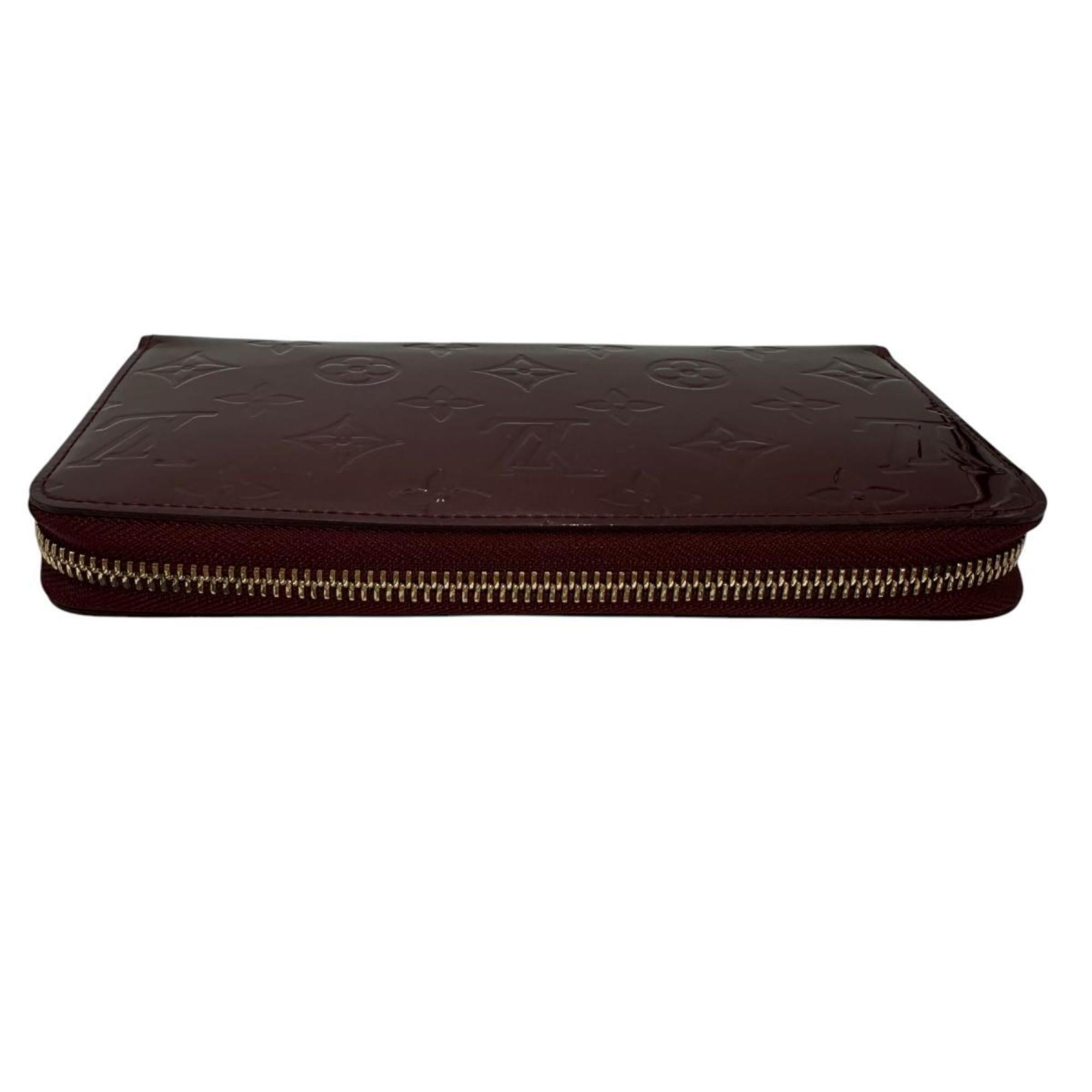 Louis Vuitton Monogram Vernis Magenta Monogram Vernis Long Wallet