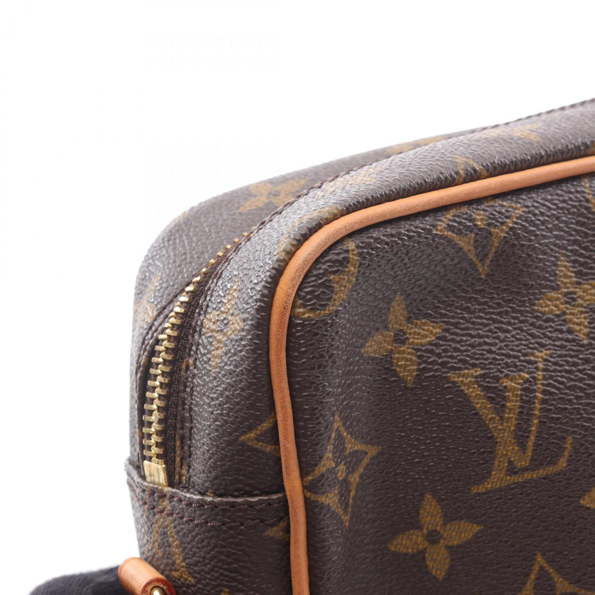 Louis Vuitton Brown Monogram Coated Canvas Shoulder Bag
