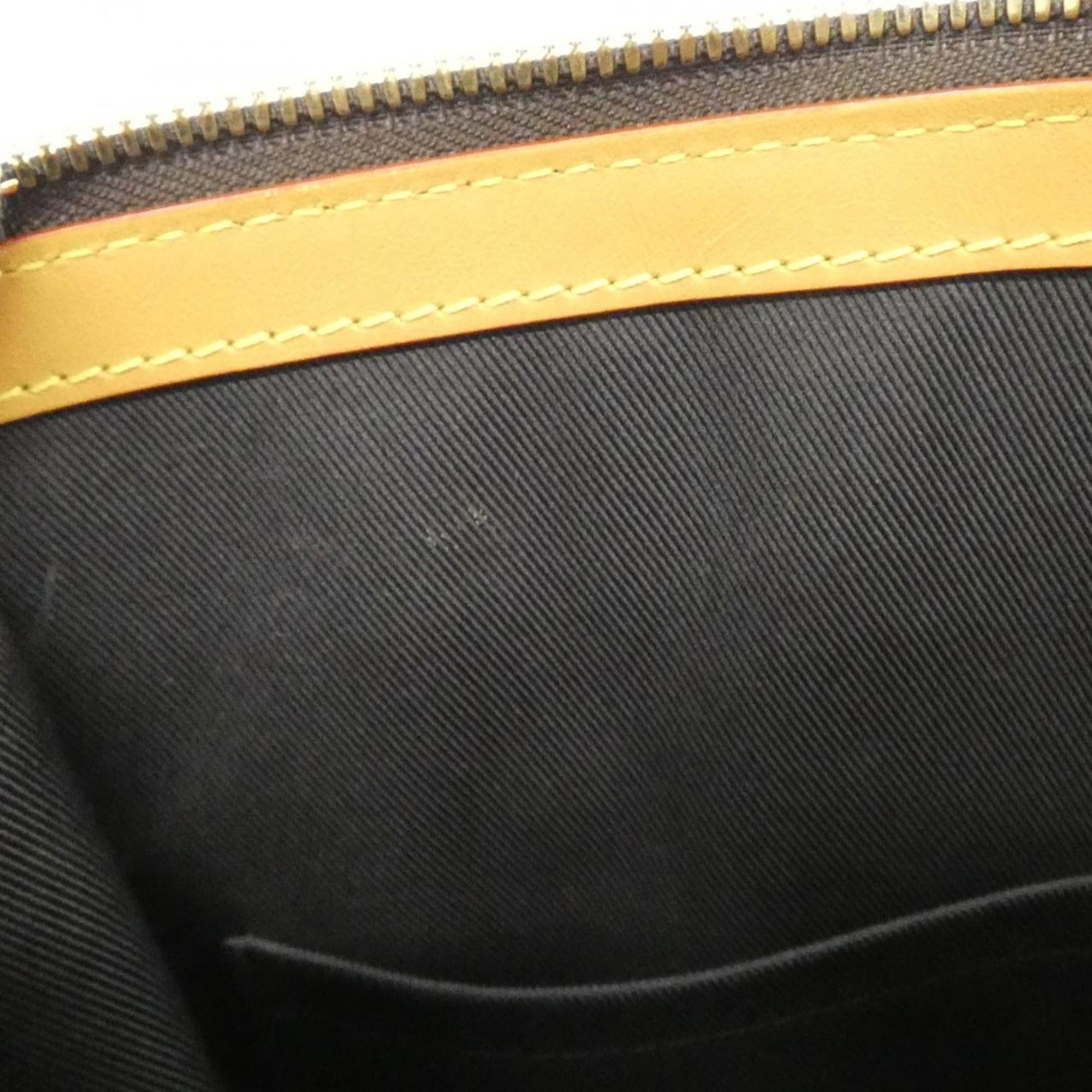 Louis Vuitton Marron Monogram Coated Canvas Handbag