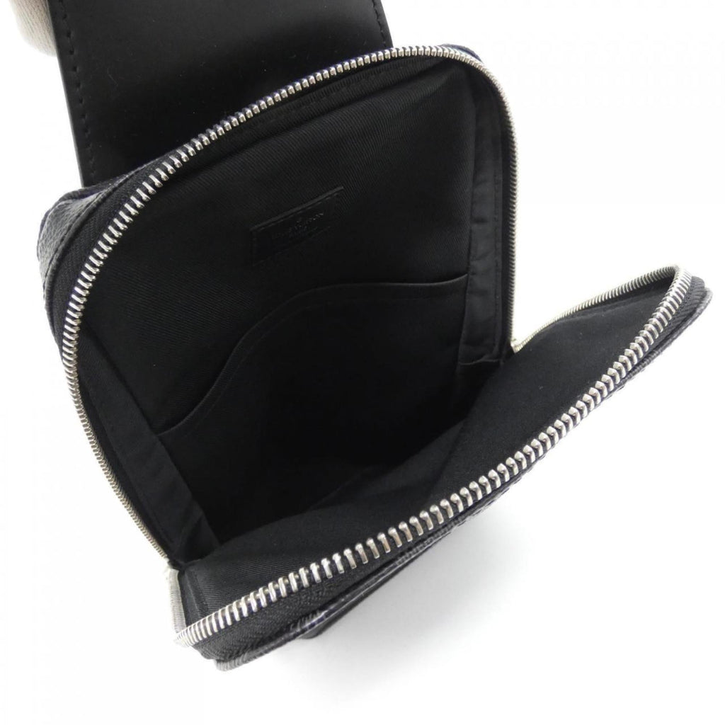 Louis Vuitton Graphite Coated Canvas Shoulder Bag Sling Bag