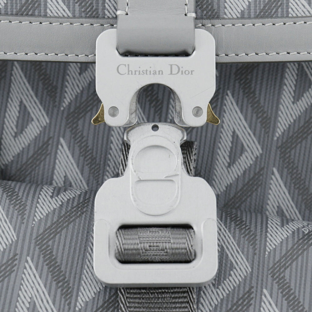 Christian Dior Gray Pvc Backpack (Pre-Owned)