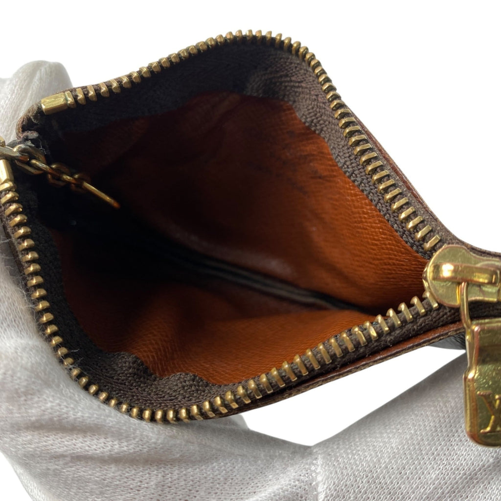 Louis Vuitton Monogram Brown Pvc Coin Purse/Coin Case