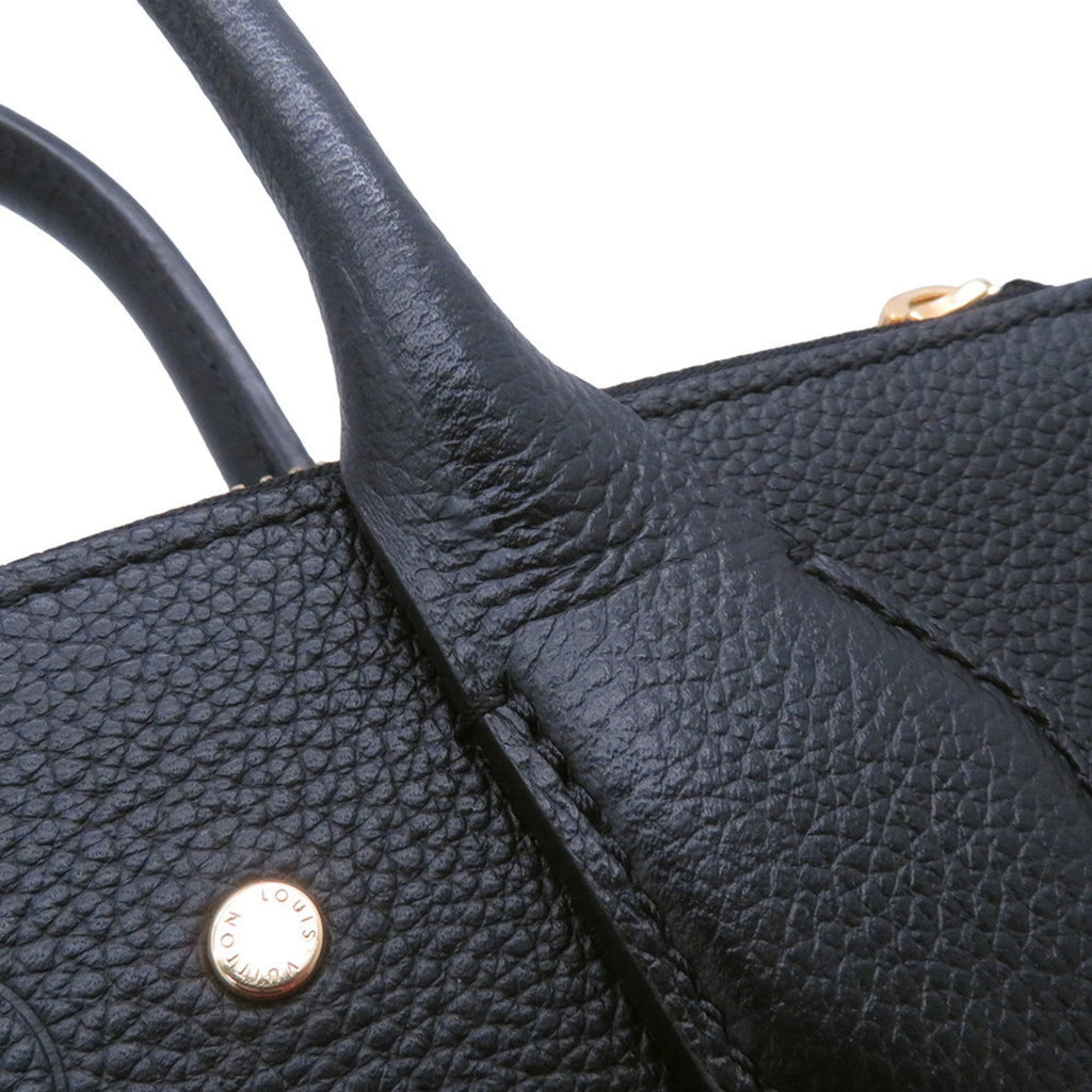 Louis Vuitton Noir Rouge Leather Handbag Shoulder Bag