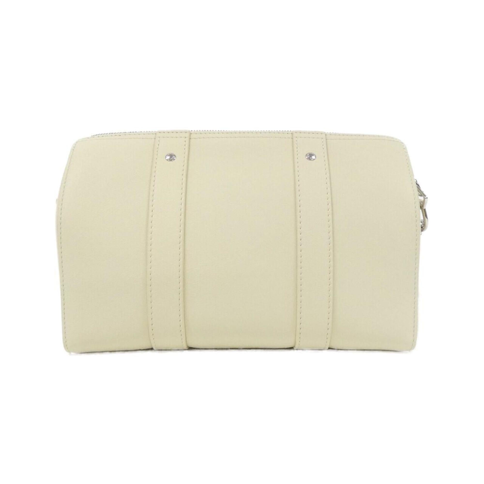 Louis Vuitton Beige Leather Shoulder Bag