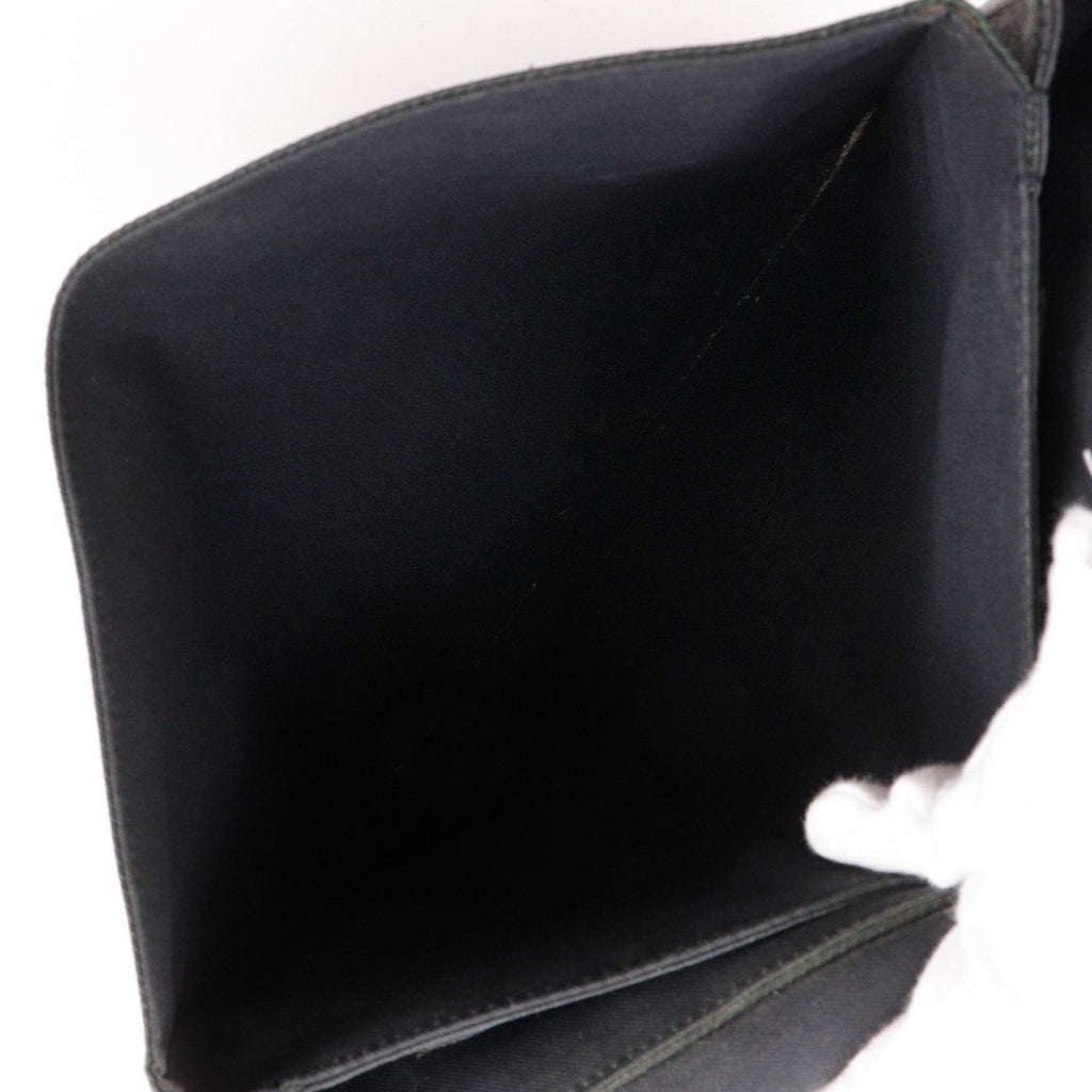 Louis Vuitton Black Noir Taiga Leather Shoulder Bag