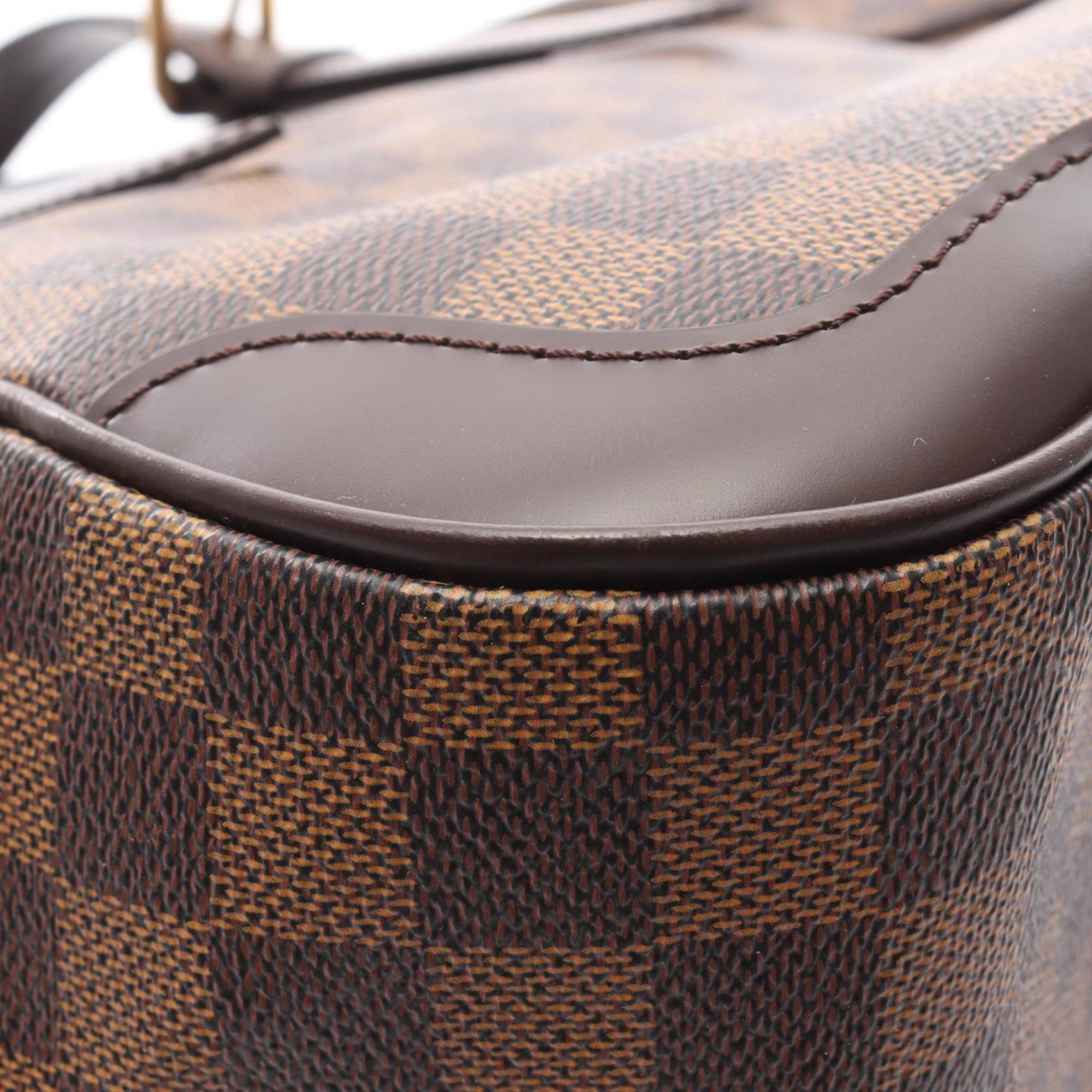 Louis Vuitton Damier Brown Ebene Coated Canvas Leather Shoulder Bag
