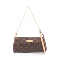 Louis Vuitton Brown Coated Canvas Leather Shoulder Bag