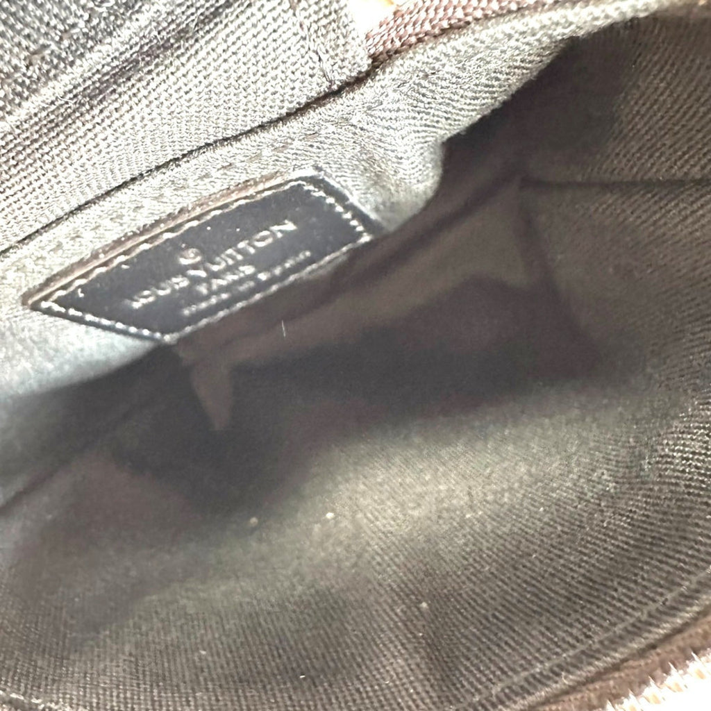 Louis Vuitton Brown Leather Pouch