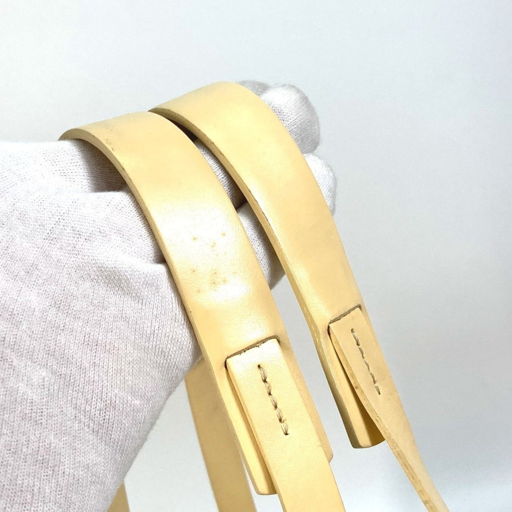 Louis Vuitton Vanilla Yellow Epi Leather Shoulder Bag Tote Bag