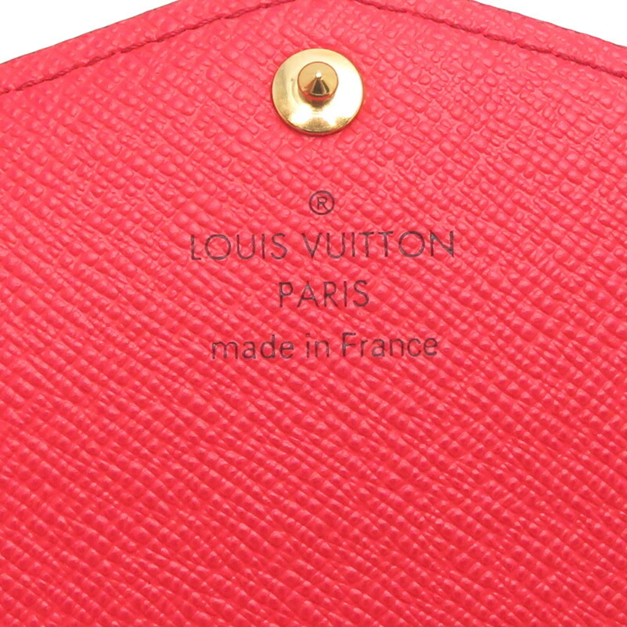 Louis Vuitton Monogram Brown Coquelicots Monogram Monogram Long Wallet