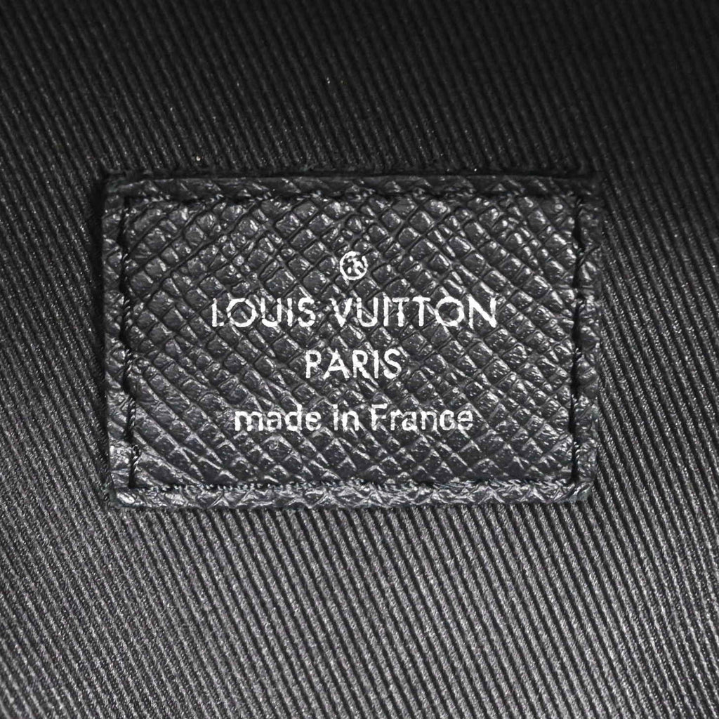 Louis Vuitton Taiga Black Taiga Leather Backpack