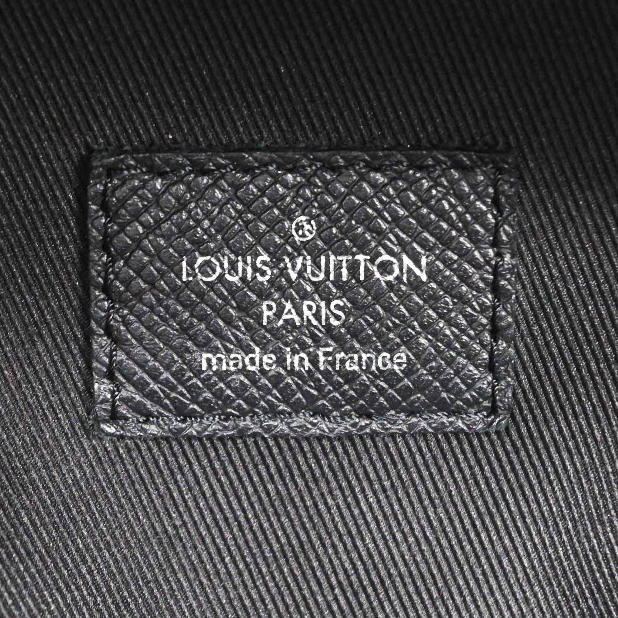 Louis Vuitton Taiga Black Taiga Leather Backpack