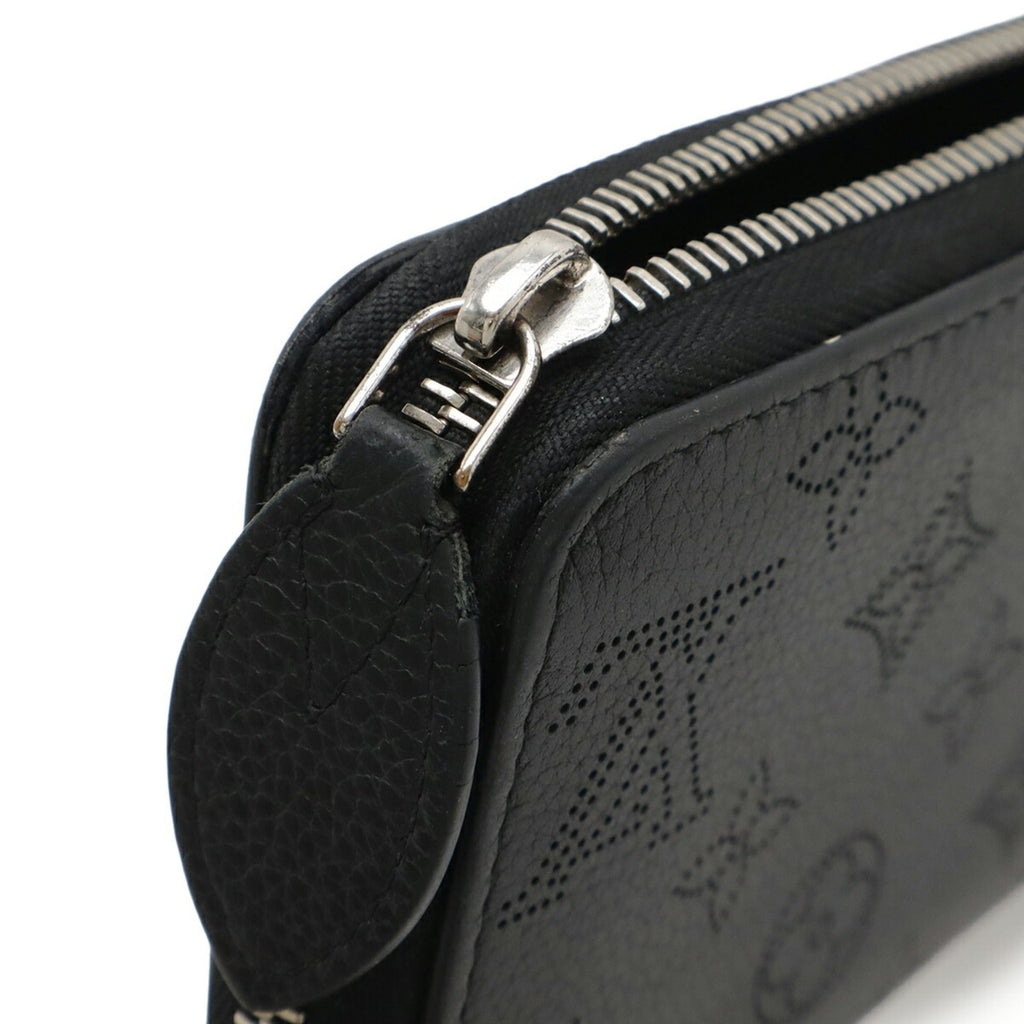 Louis Vuitton Black Noir Leather Coin Purse/Coin Case