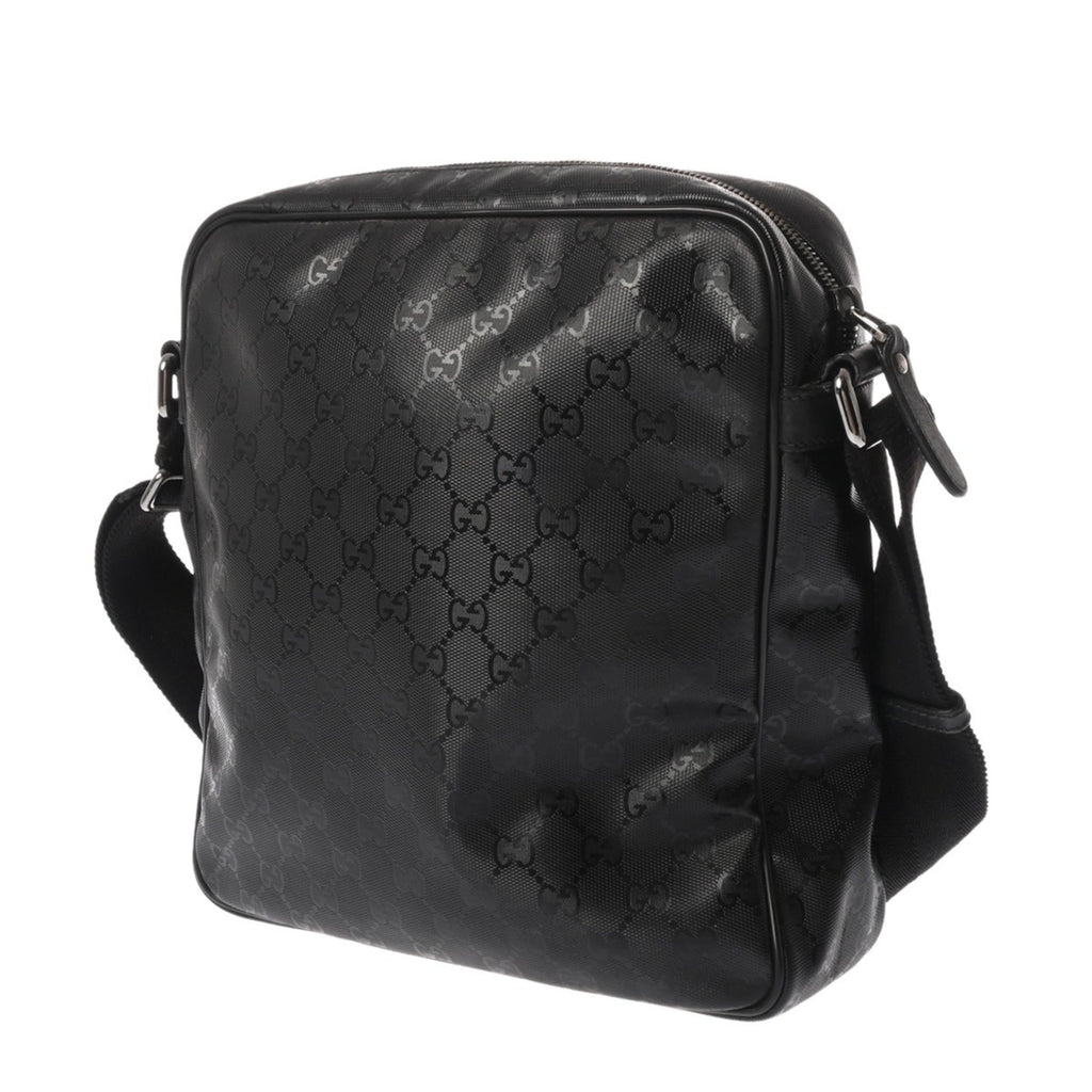 Gucci Black Pvc Shoulder Bag (Pre-Owned)