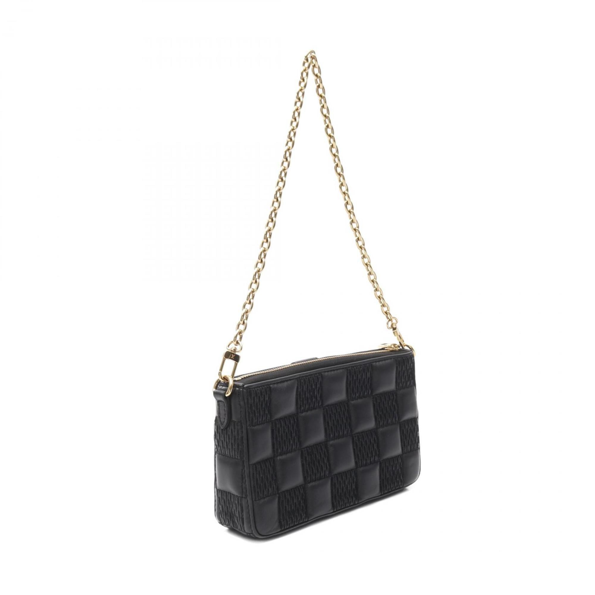 Louis Vuitton Black Noir Leather Handbag