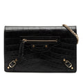 Balenciaga Black Leather Shoulder