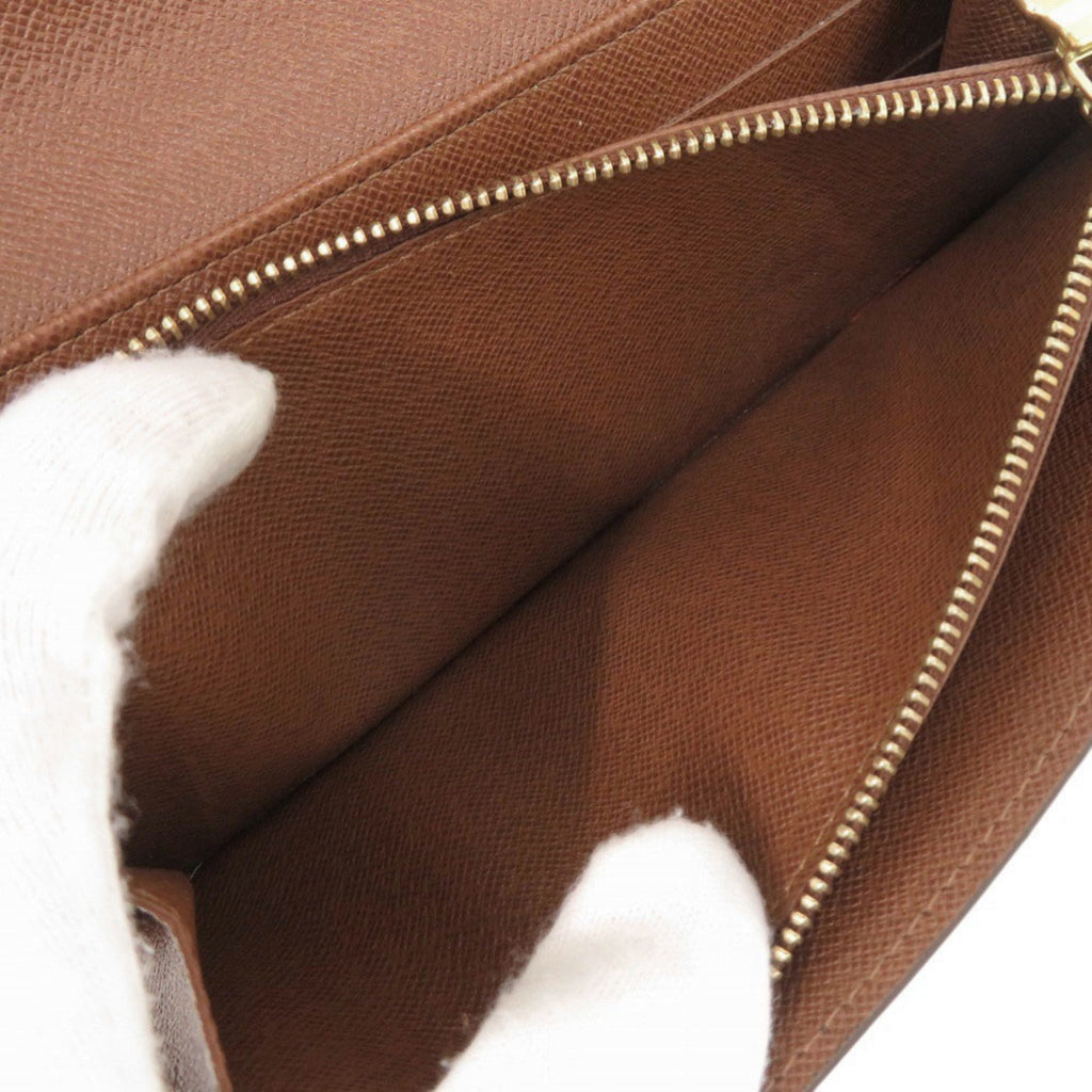 Louis Vuitton Brown Monogram Monogram Long Wallet
