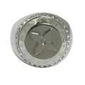 Louis Vuitton Metal Rhinestone Band Ring
