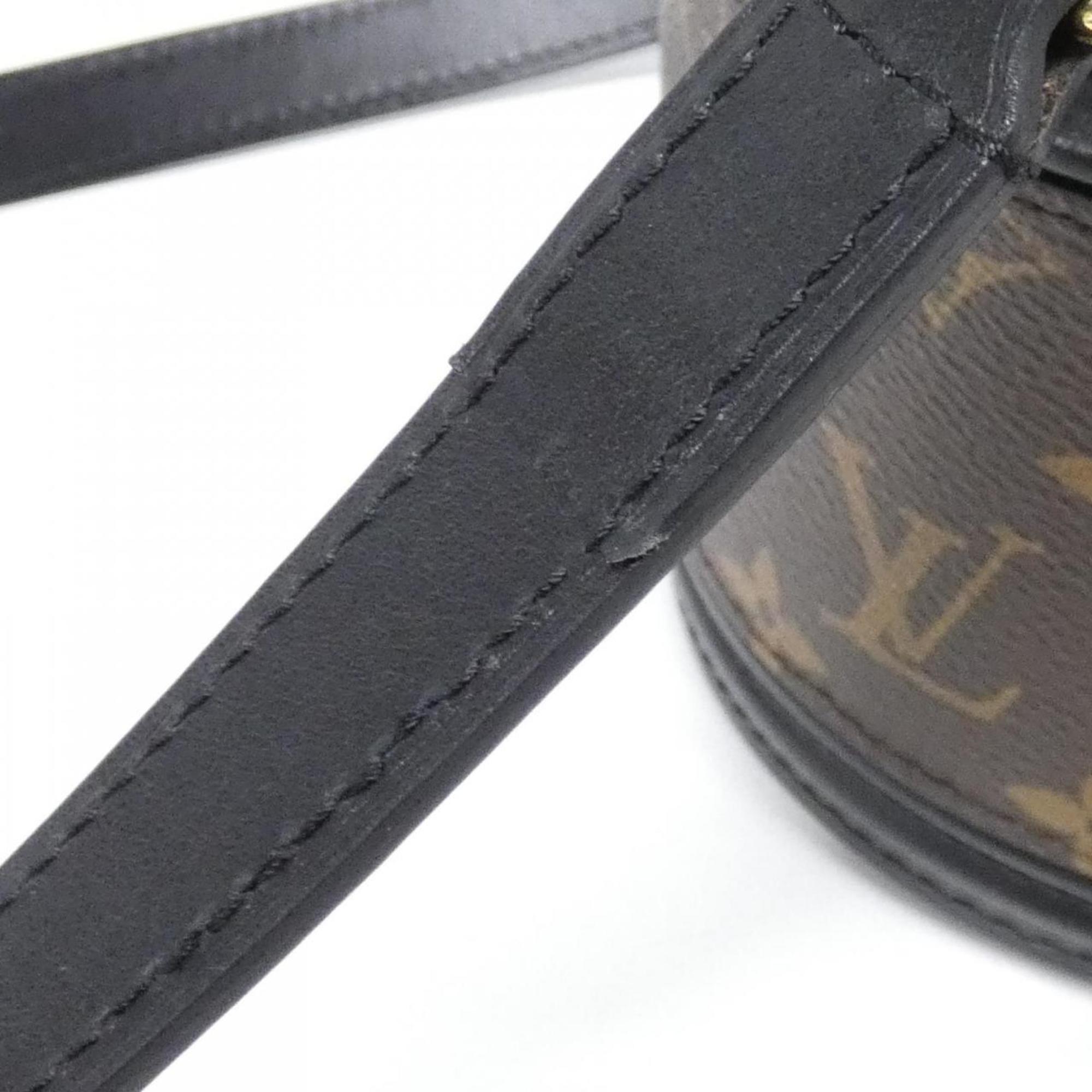 Louis Vuitton Marron Coated Canvas Shoulder Bag