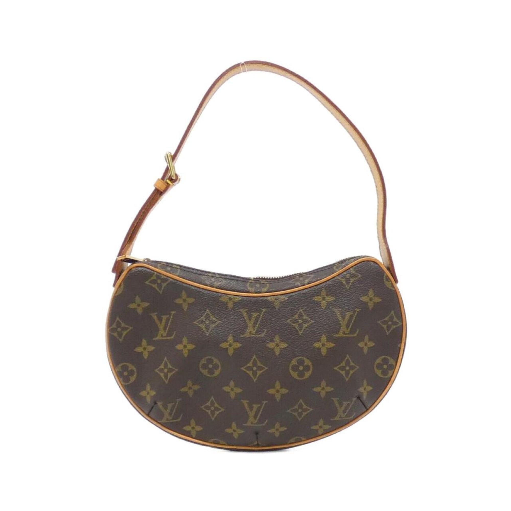 Louis Vuitton Brown Coated Canvas Pochette Shoulder Bag
