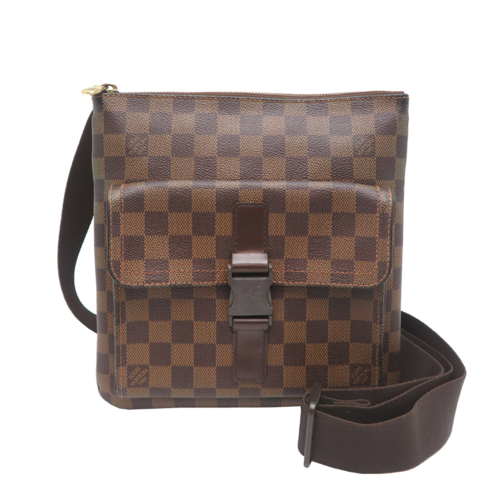 Louis Vuitton Brown Damier Azur Pochette Shoulder Bag