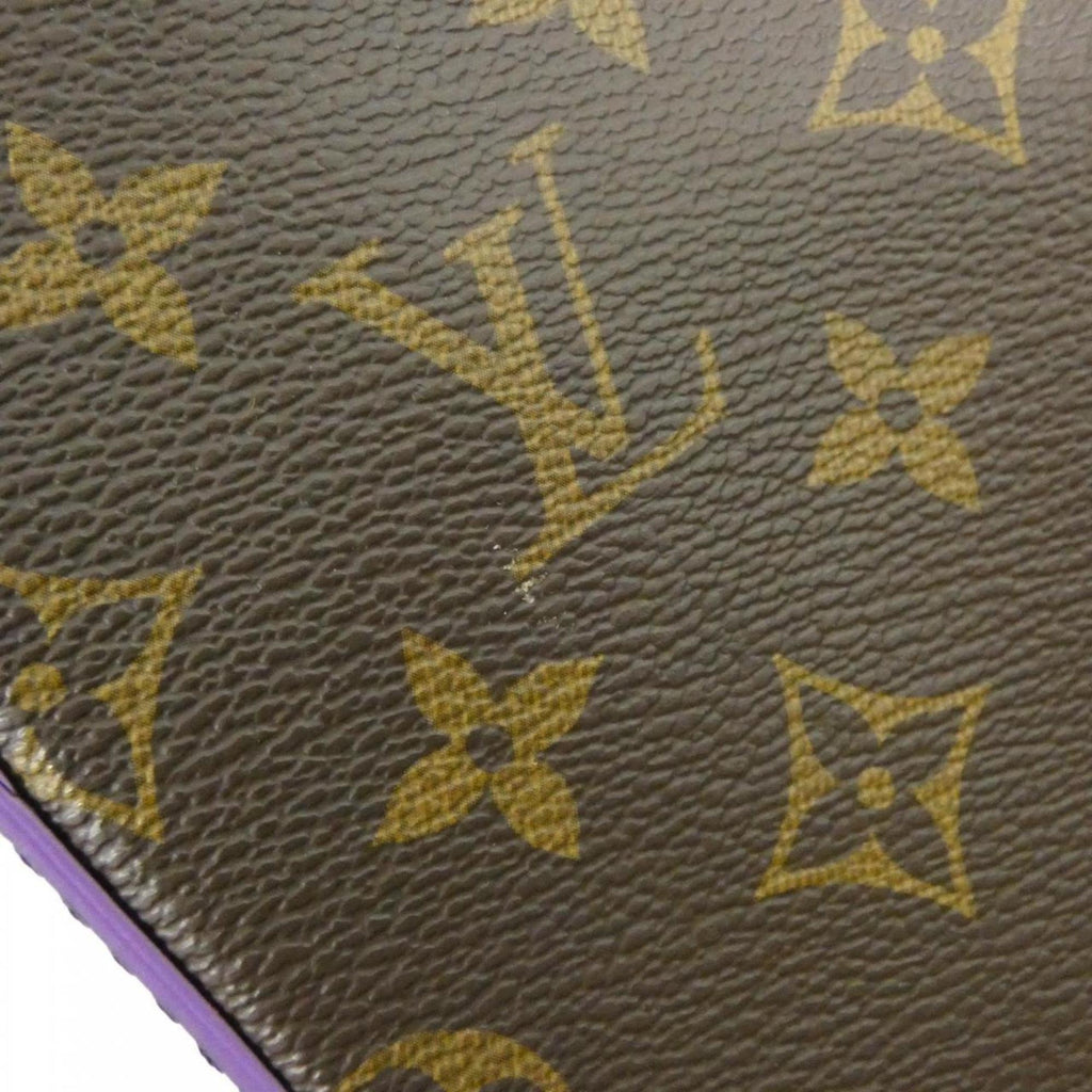 Louis Vuitton Marron Coated Canvas Pouch Shoulder Bag