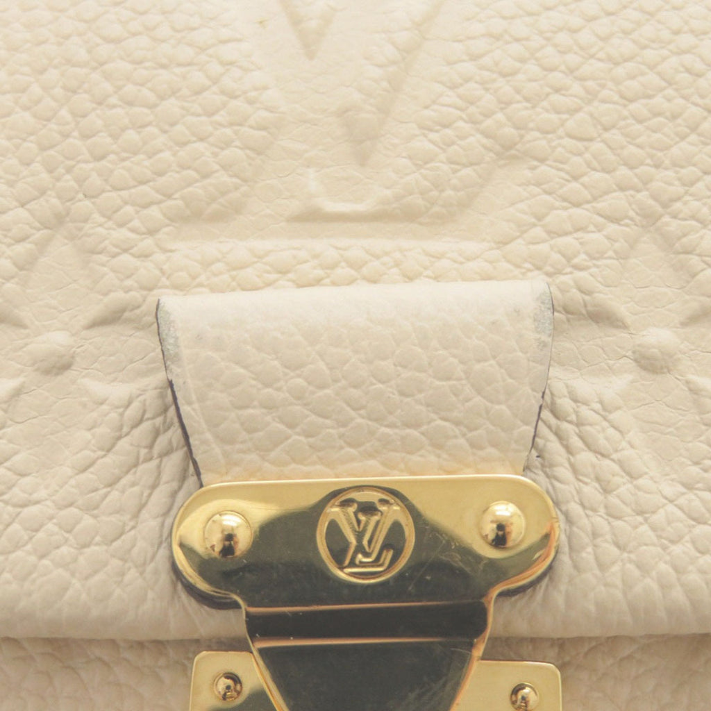 Louis Vuitton Monogram Empreinte Gold Monogram White Monogram Empreinte Wallet (Tri-Fold)