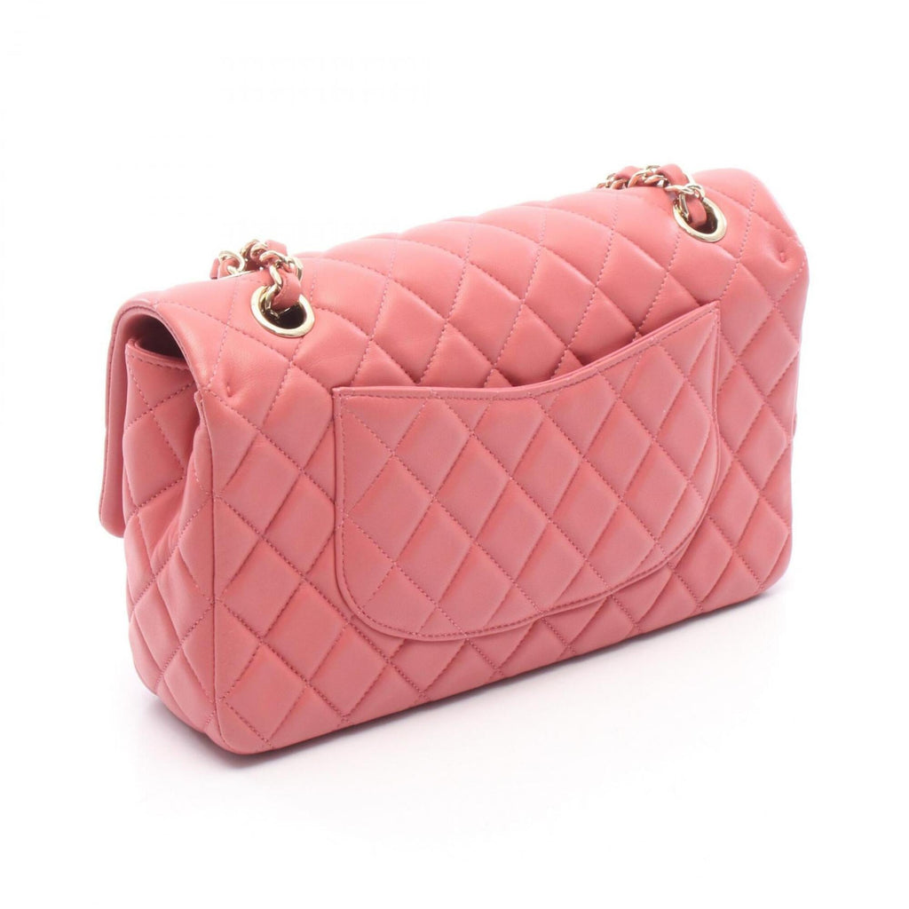 Chanel Pink Leather Handbag Shoulder Bag