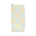 Louis Vuitton Blanc Coated Canvas Long Wallet