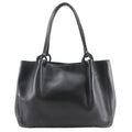 Gucci Black Leather Tote Bag (Pre-Owned)